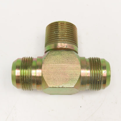 Parker 1" JIC x 1" Male NPT x 1" JIC Flare Male Hydraulic Branch TEE