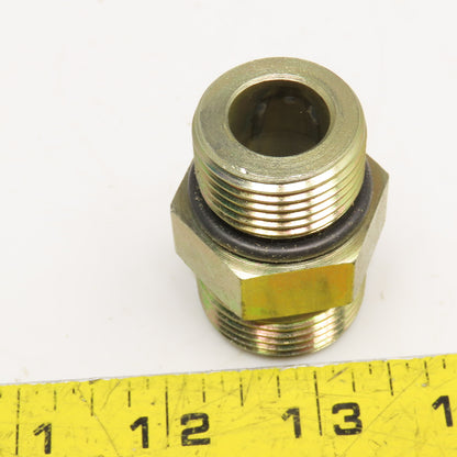 Parker 3/4" ORS Male x 3/4" O-Ring Seat Male Straight Hydraulic Adaptor Union