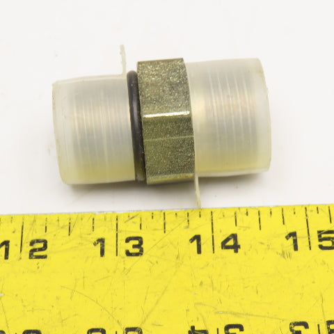 Parker 3/4" ORS Male x 3/4" O-Ring Seat Male Straight Hydraulic Adaptor Union
