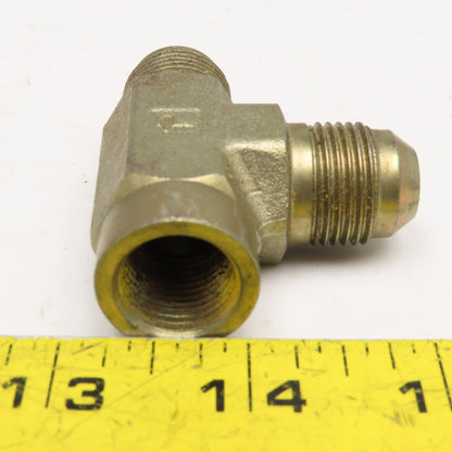 Parker 1/2" JIC Male x 1/2" JIC x 3/8" NPT Female Run Tee