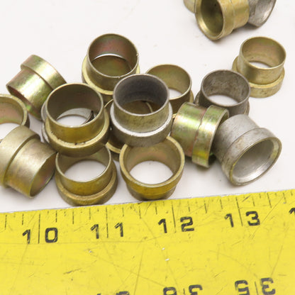 3/4" Steel Tube Compression Tube Sleeve JIC 37° Mixed Finish 4Lbs