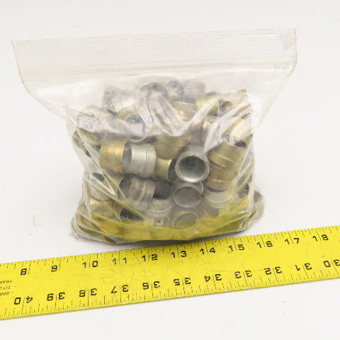 3/4" Steel Tube Compression Tube Sleeve JIC 37° Mixed Finish 4Lbs