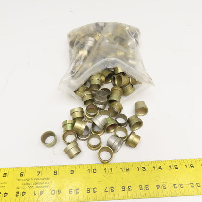 3/4" Steel Tube Compression Tube Sleeve JIC 37° Mixed Finish 4Lbs