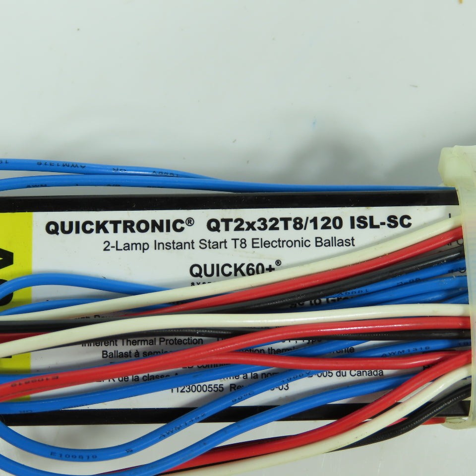Sylvania QTx32T8/120 ISL-SC Quicktronic 2-Lamp Instant Start T8 Ballast 120V