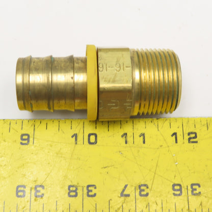 Parker 1" NPT x 1" Hose ID Brass Barb Fitting