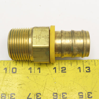 Parker 1" NPT x 1" Hose ID Brass Barb Fitting