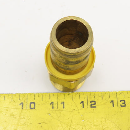 Parker 1" NPT x 1" Hose ID Brass Barb Fitting
