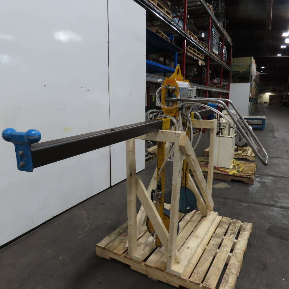 Anver VPF-57-AC 300LB Two Pad Electric Side Gripper Vacuum Lifter 115V
