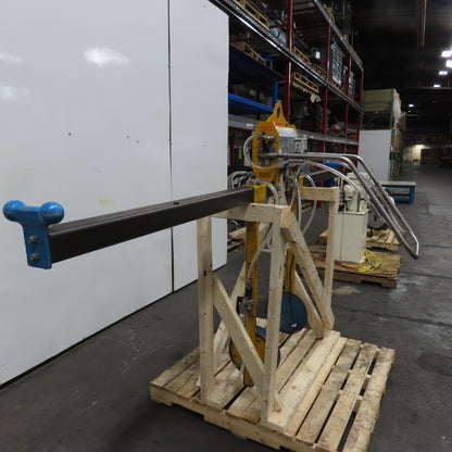 Anver VPF-57-AC 300LB Two Pad Electric Side Gripper Vacuum Lifter 115V