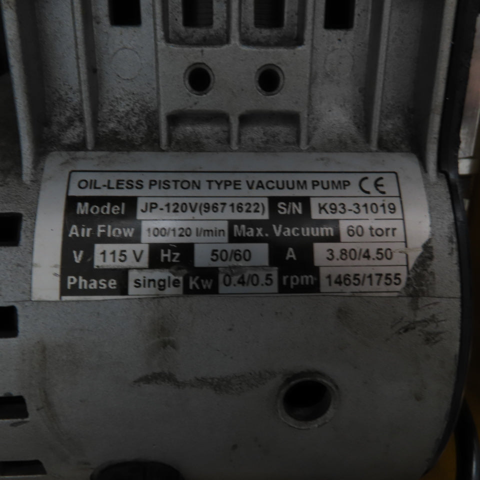 Anver VPF-57-AC 300LB Two Pad Electric Side Gripper Vacuum Lifter 115V