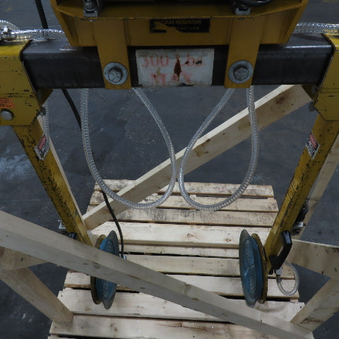 Anver VPF-57-AC 300LB Two Pad Electric Side Gripper Vacuum Lifter 115V