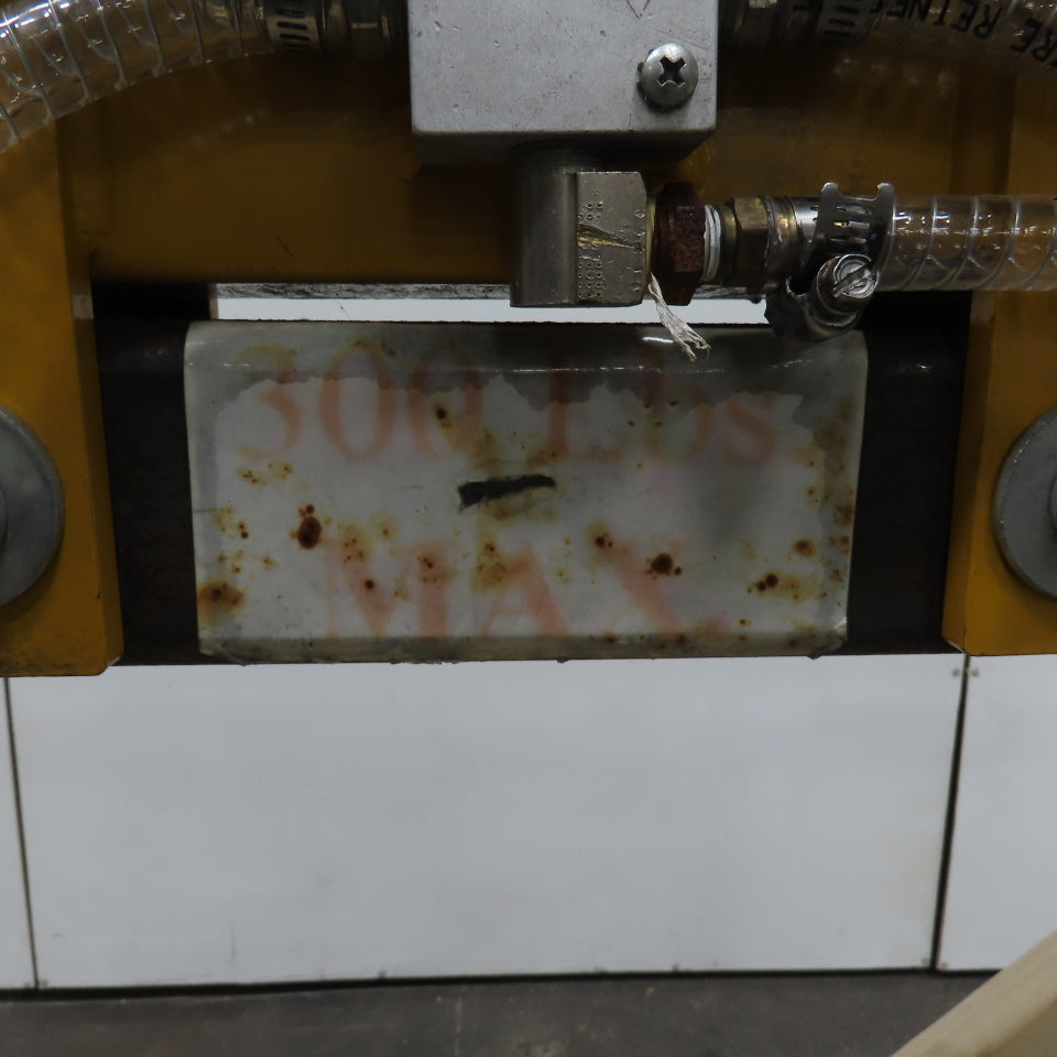 Anver VPF-57-AC 300LB Two Pad Electric Side Gripper Vacuum Lifter 115V