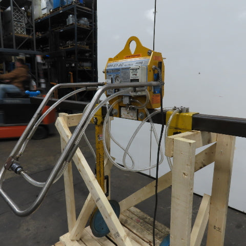 Anver VPF-57-AC 300LB Two Pad Electric Side Gripper Vacuum Lifter 115V