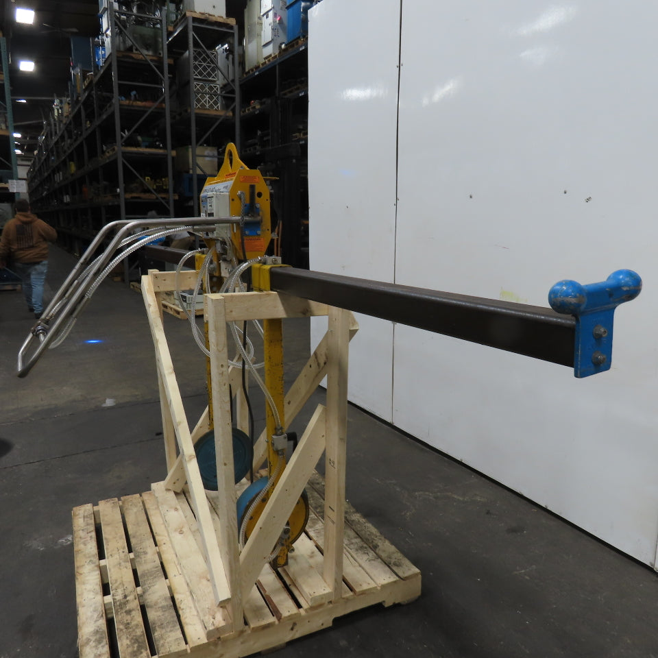 Anver VPF-57-AC 300LB Two Pad Electric Side Gripper Vacuum Lifter 115V