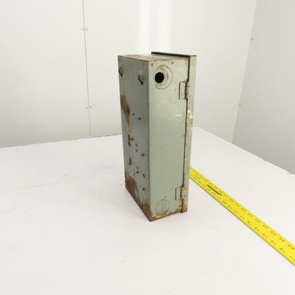Square D H-362-N 60A 3-Pole Fusible Safety Disconnect Switch 600VAC Type 1 RUSTY