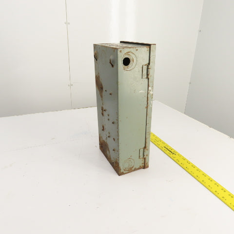 Square D H-362-N 60A 3-Pole Fusible Safety Disconnect Switch 600VAC Type 1 RUSTY