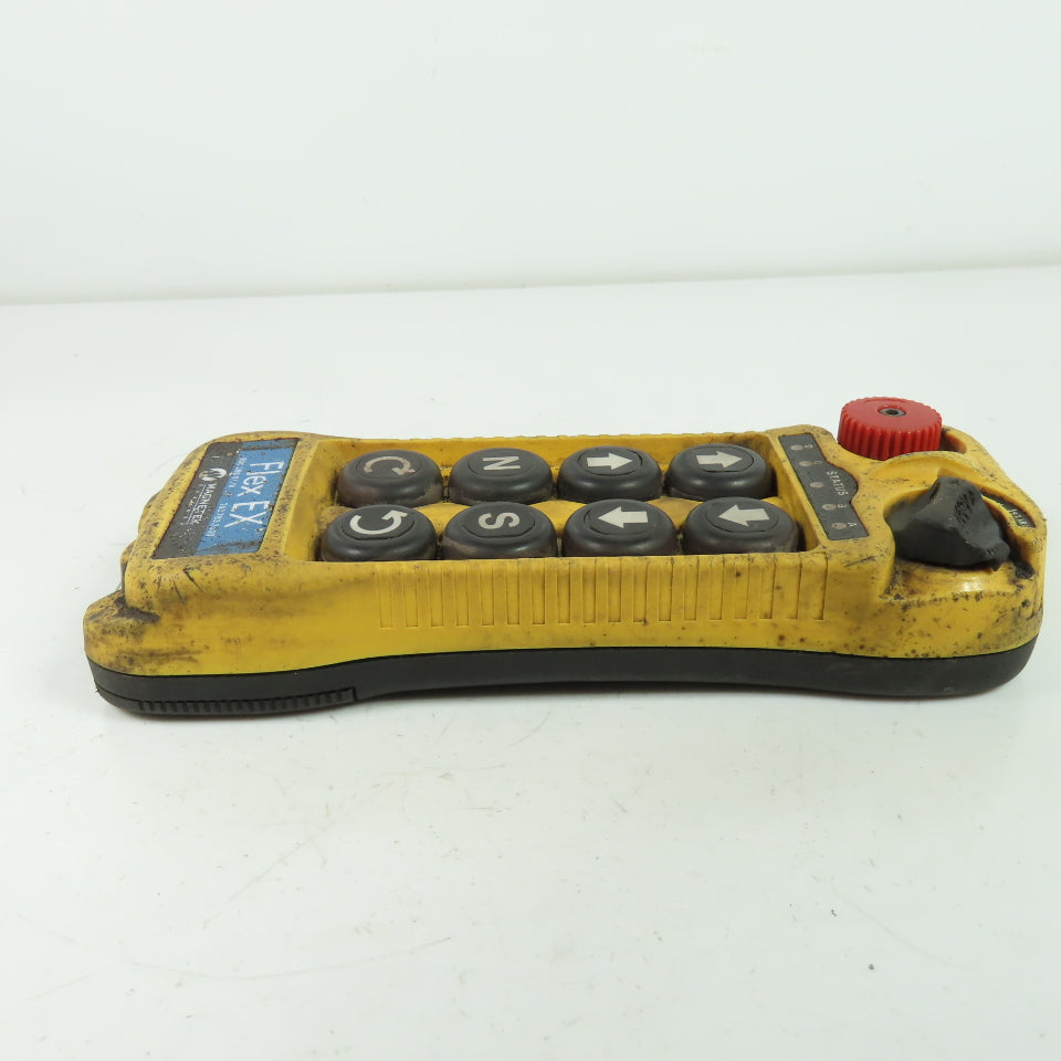Magnetek Flex 8EX 8-Button Radio Control Crane Transmitter Control Pendant 120V