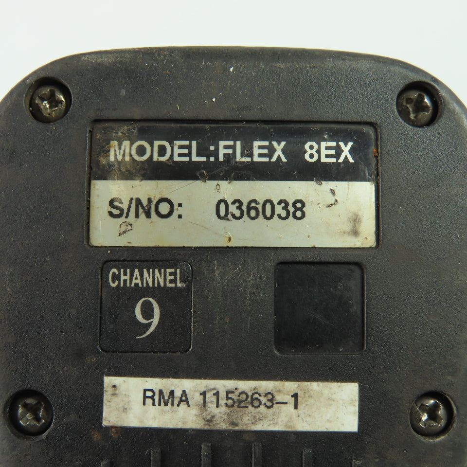 Magnetek Flex 8EX 8-Button Radio Control Crane Transmitter Control Pendant 120V