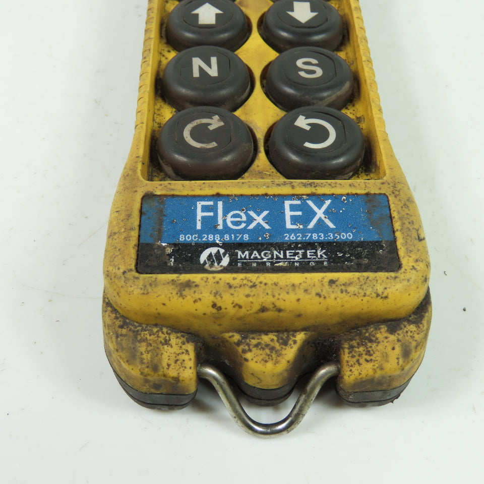 Magnetek Flex 8EX 8-Button Radio Control Crane Transmitter Control Pendant 120V