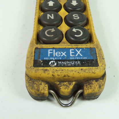 Magnetek Flex 8EX 8-Button Radio Control Crane Transmitter Control Pendant 120V