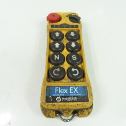 Magnetek Flex 8EX 8-Button Radio Control Crane Transmitter Control Pendant 120V