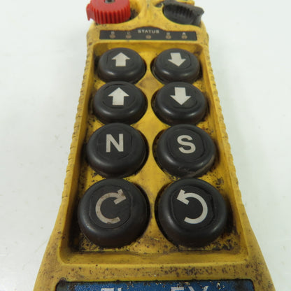 Magnetek Flex 8EX 8-Button Radio Control Crane Transmitter Control Pendant 120V