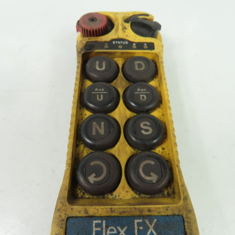 Magnetek Flex 8EX 8-Button Radio Control Crane Transmitter Control Pendant 120V