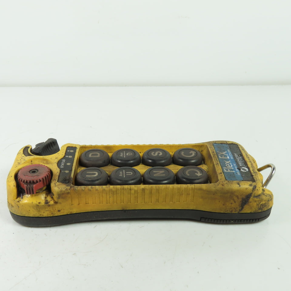 Magnetek Flex 8EX 8-Button Radio Control Crane Transmitter Control Pendant 120V