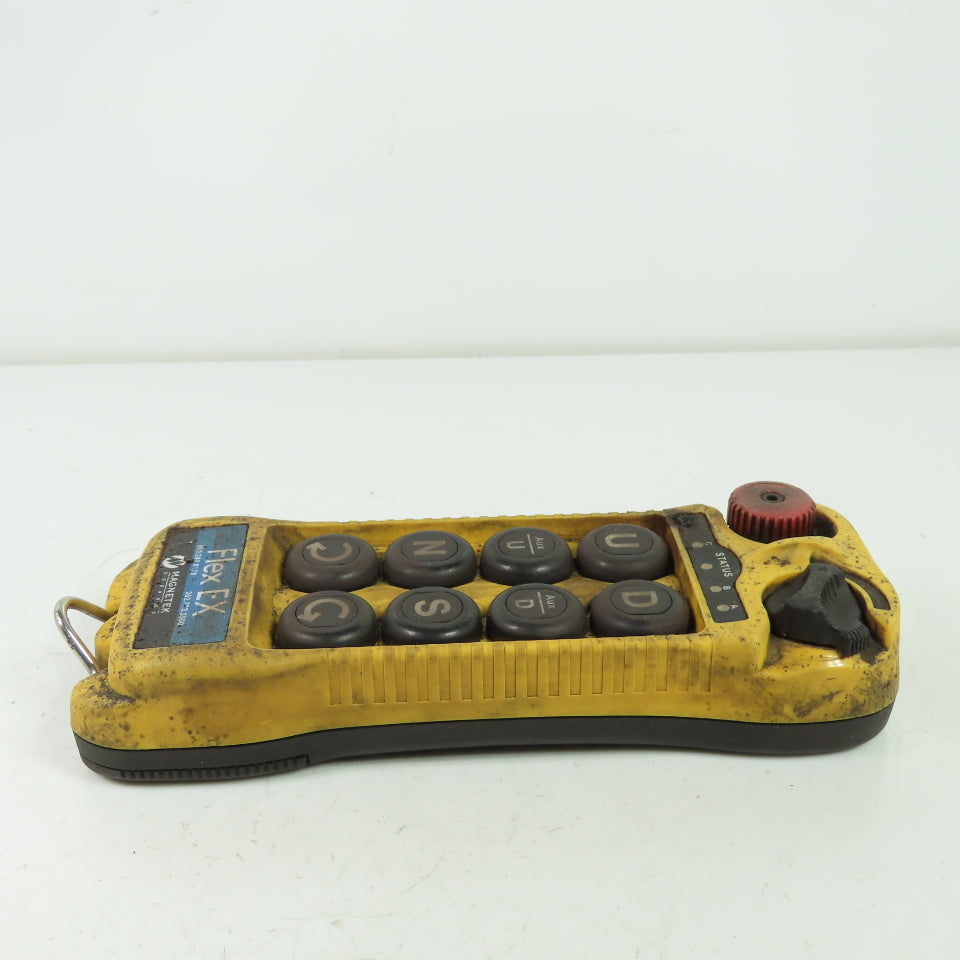 Magnetek Flex 8EX 8-Button Radio Control Crane Transmitter Control Pendant 120V