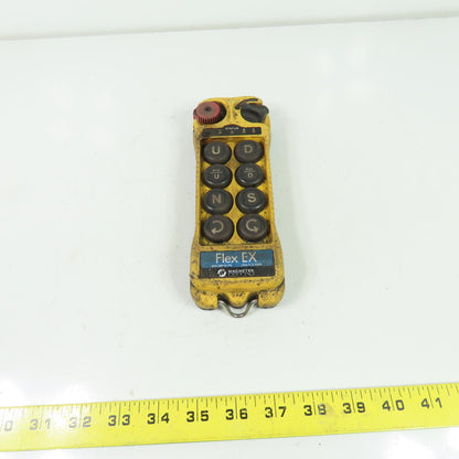 Magnetek Flex 8EX 8-Button Radio Control Crane Transmitter Control Pendant 120V