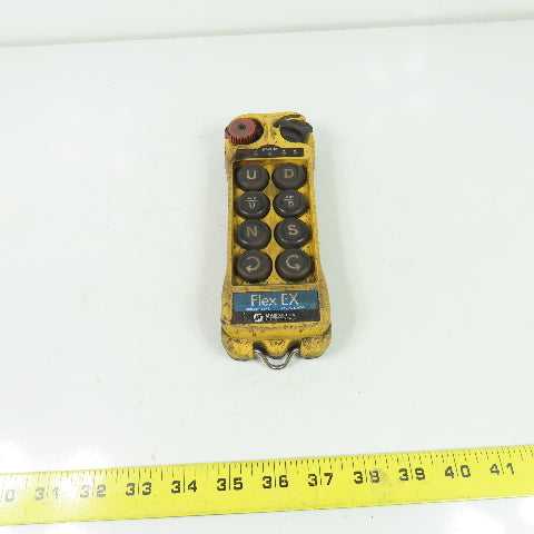 Magnetek Flex 8EX 8-Button Radio Control Crane Transmitter Control Pendant 120V