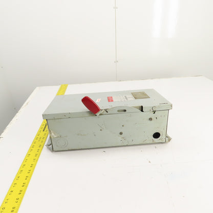 Westinghouse HFN361 30A Heavy Duty Fusible Safety Disconnect Switch 600V 3-Pole