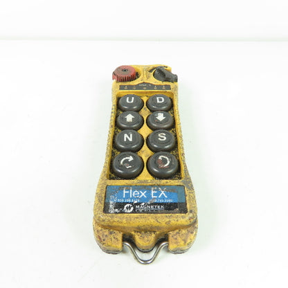Magnetek Flex 8EX 8-Button Radio Control Crane Transmitter Control Pendant 120V