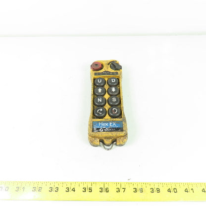 Magnetek Flex 8EX 8-Button Radio Control Crane Transmitter Control Pendant 120V