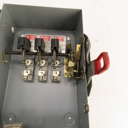 Challenger HD321SN 30A Heavy Duty Non-Fusible Safety Disconnect Switch 240VAC