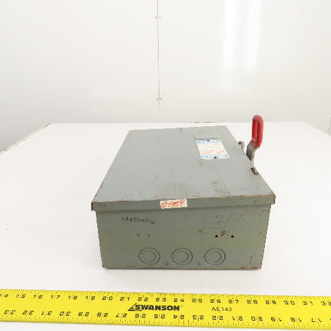 Challenger HD321SN 30A Heavy Duty Non-Fusible Safety Disconnect Switch 240VAC