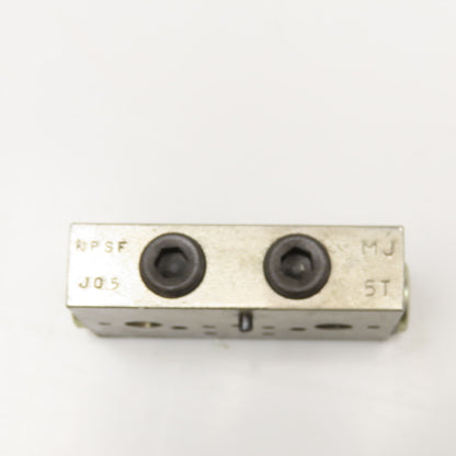 Trabon MJ 5T 1/8 NPSF Hydraulic Flo Divider Valve Block