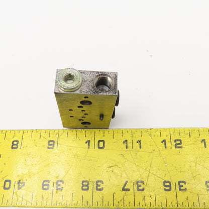 Trabon MJ 5T 1/8 NPSF Hydraulic Flo Divider Valve Block