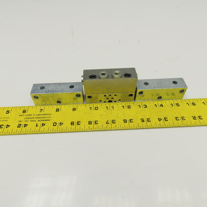 Trabon MSP-30S 1/8 NPSF Hydraulic Flo Divider Valve Block Lot Of 3