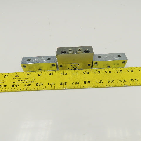 Trabon MSP-30S 1/8 NPSF Hydraulic Flo Divider Valve Block Lot Of 3