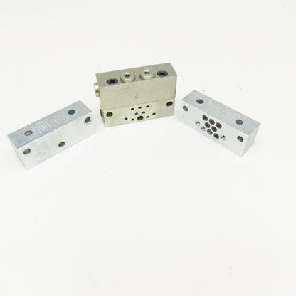 Trabon MSP-30S 1/8 NPSF Hydraulic Flo Divider Valve Block Lot Of 3