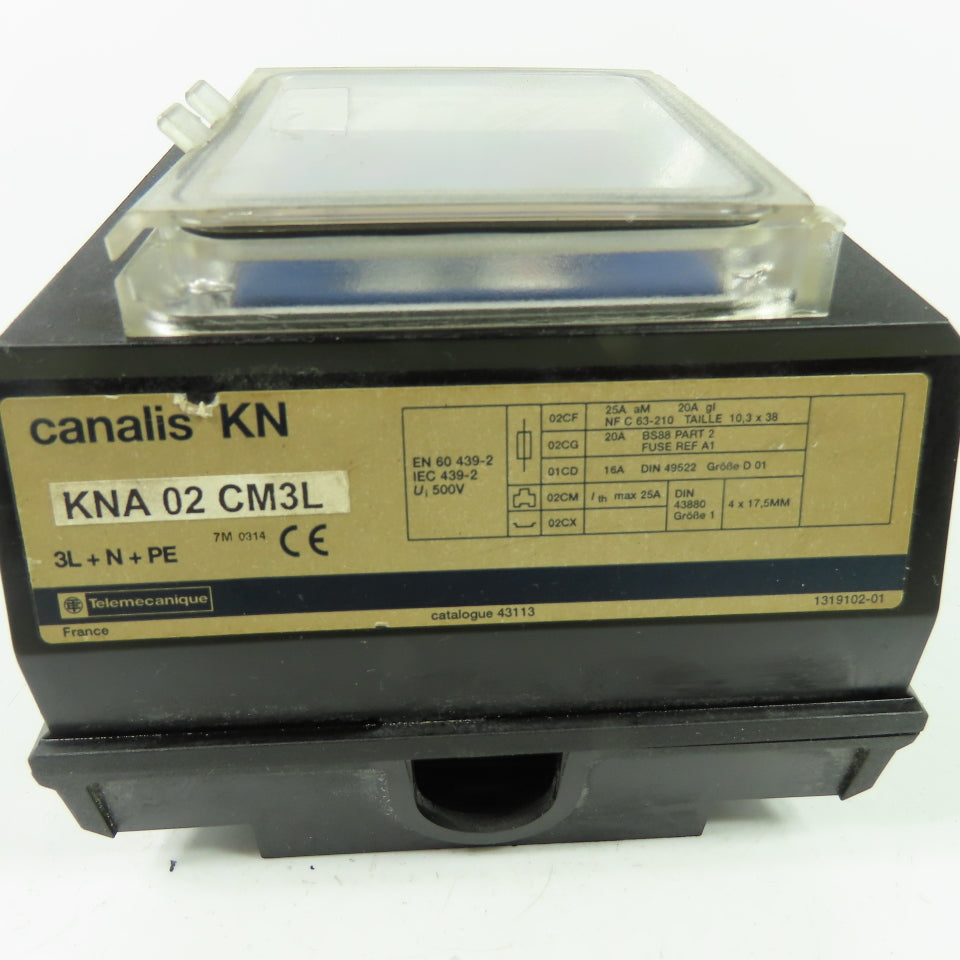 Telemecanique KNA 02 CM3L 3L+N+PE Tap Off Unit 500V