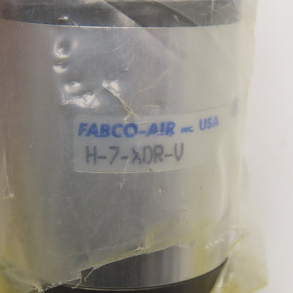 Fabco Air H-7-XDR-V 3/4" Bore 1" Double Rod Stroke Double Acting Air Cylinder