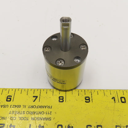 Fabco Air H-7-XDR-V 3/4" Bore 1" Double Rod Stroke Double Acting Air Cylinder