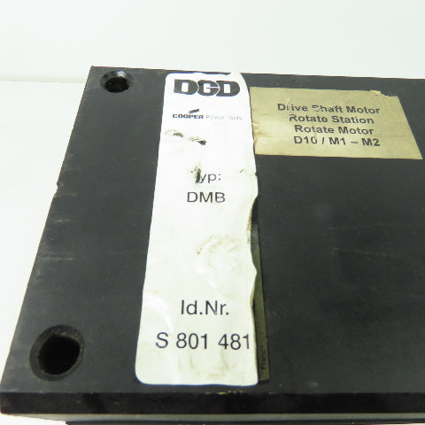 DGD Cooper DMB S 801 481 Drive Shaft Motor Rotate Station