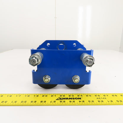 Starke SPT025 1/4 Ton Low Headroom Manual Push Plain Hoist Trolley 2" To 8"