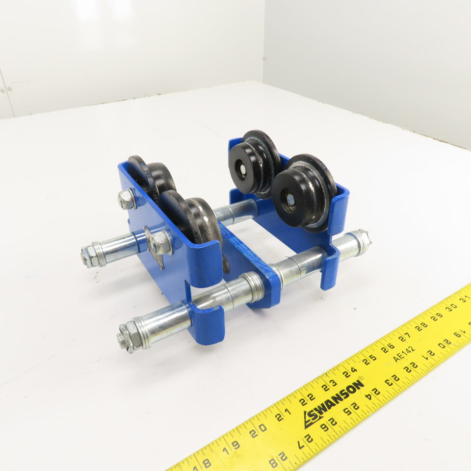 Starke SPT025 1/4 Ton Low Headroom Manual Push Plain Hoist Trolley 2" To 8"