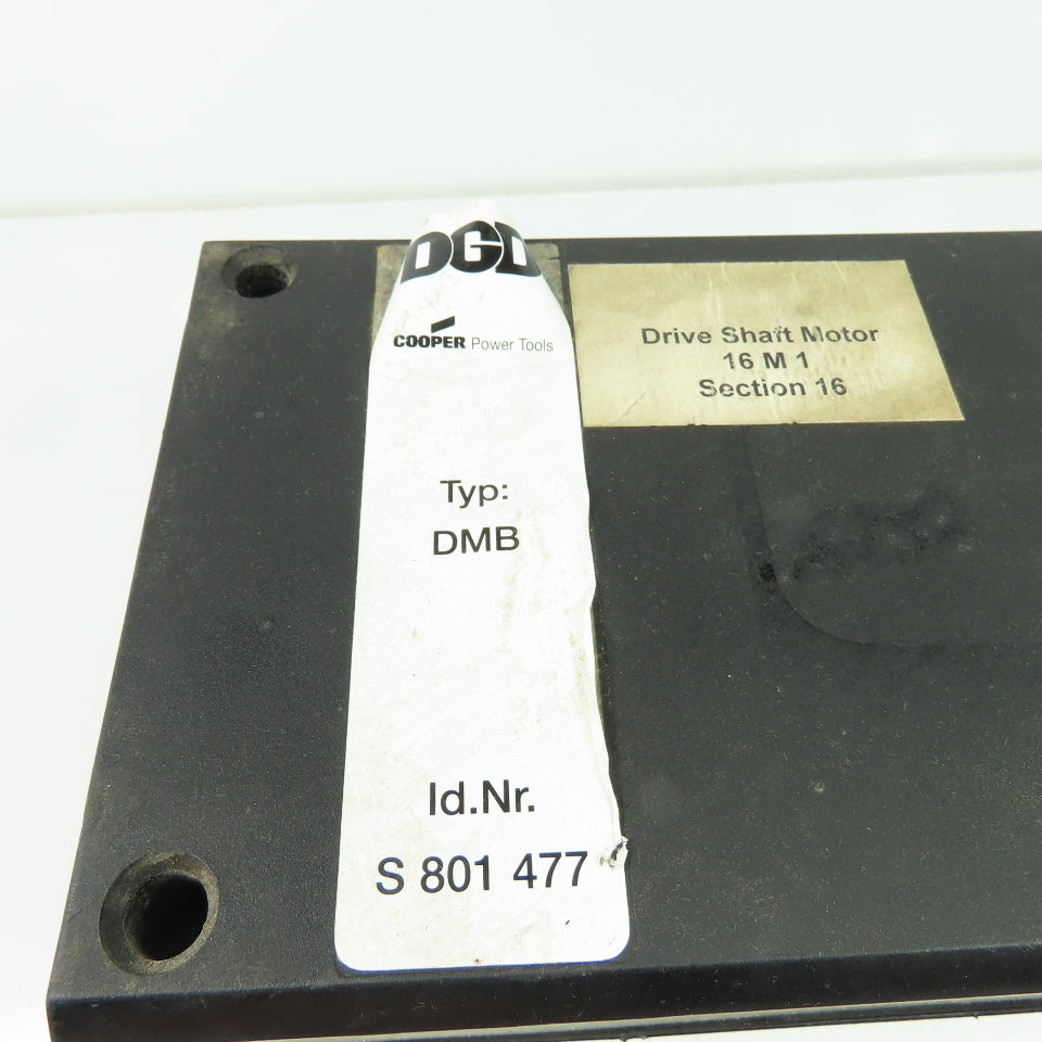 DGD Cooper DMB S 801 477 Drive Shaft Motor Station 16 M 1