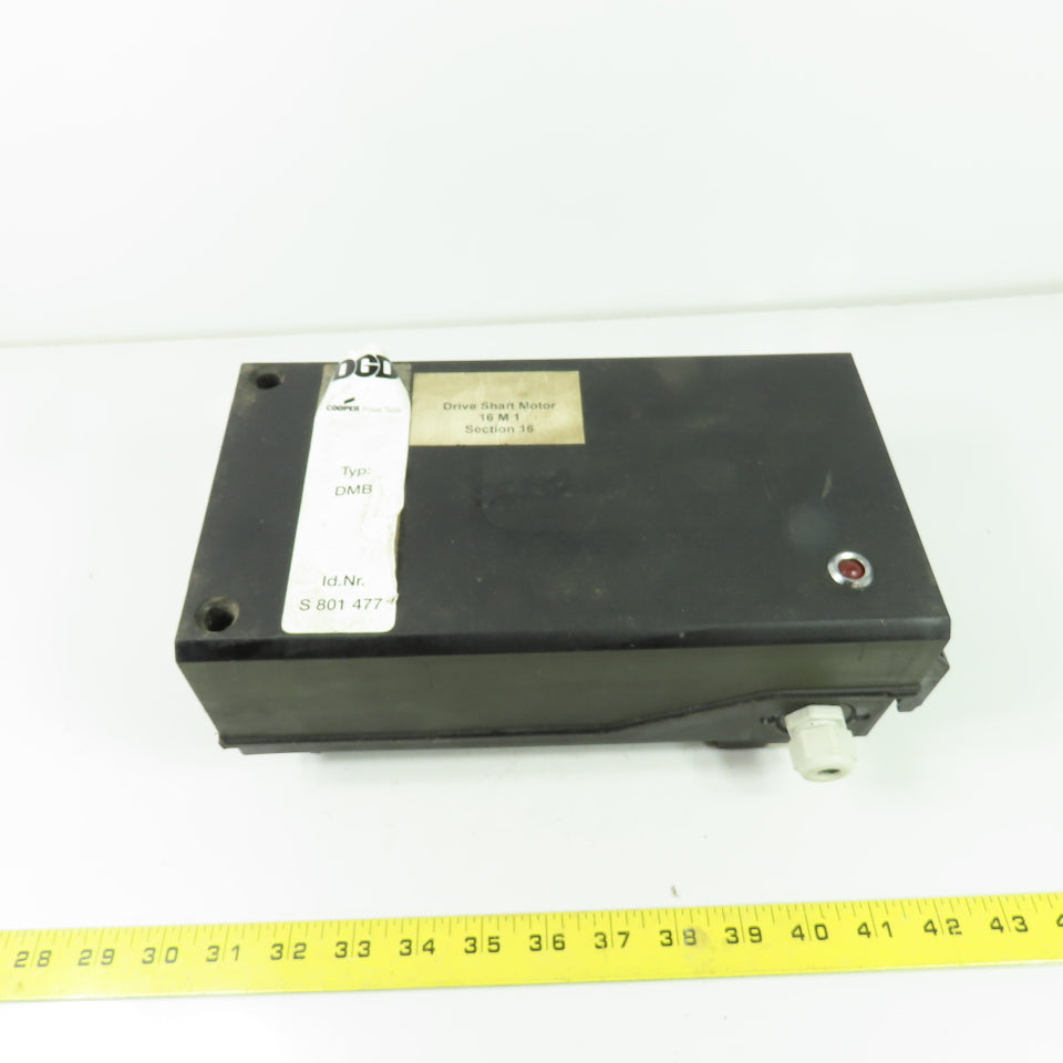 DGD Cooper DMB S 801 477 Drive Shaft Motor Station 16 M 1