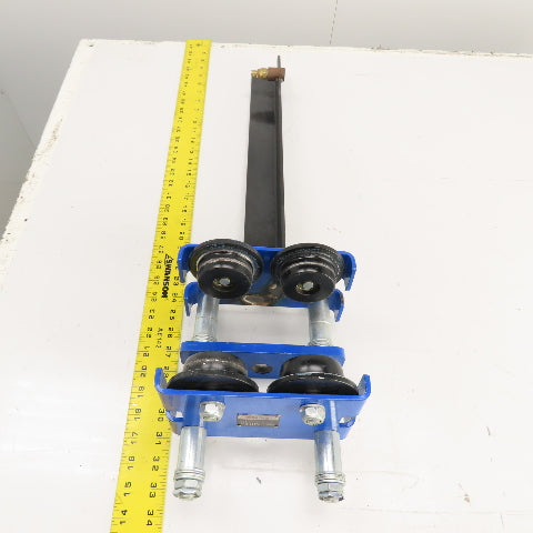 Starke SPT025 1/4 Ton Low Headroom Manual Push Hoist Trolley 2" To 8" W/ Stop